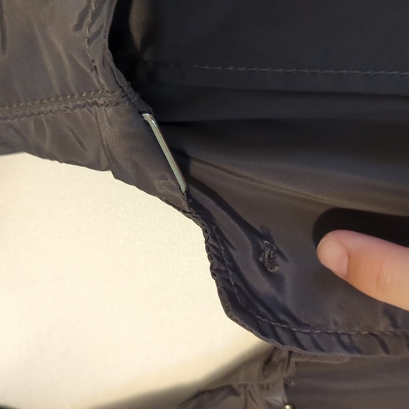 Betsey Johnson Coat Raincoat Removable Bottom Gray XL - Picture 6 of 16